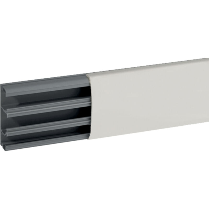foto del prodotto canalina tcn w cornice a 3 scomparti, bianco
