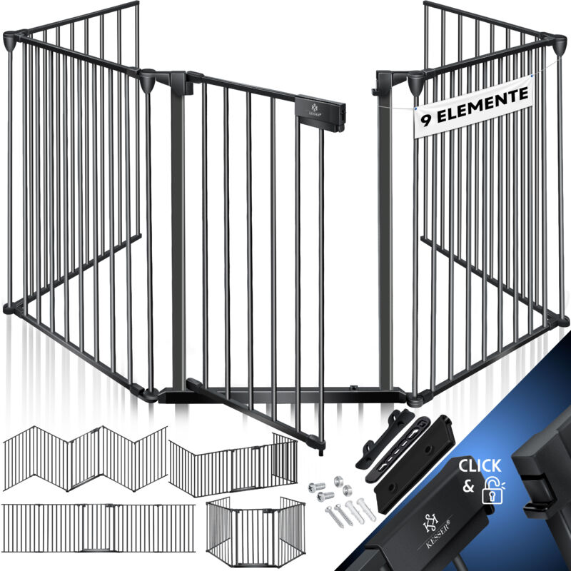 immagine 0 del prodotto cancelletto di sicurezza per caminetto con porta cancelletto di sicurezza per stufa in metallo cancelletto di sicurezza per box cancelletto di