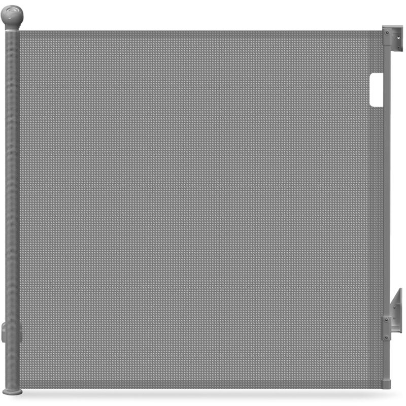 foto del prodotto cancelletto sicurezza estensibile 180x96cm grigio vounot