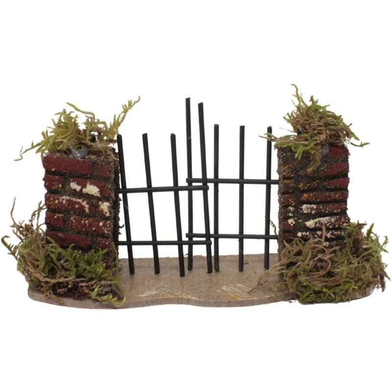 foto del prodotto cancello 2 ante in ferro con base 11784