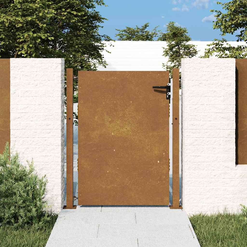 foto del prodotto cancello da giardino 105x155 cm in acciaio cortencod mxl 103785