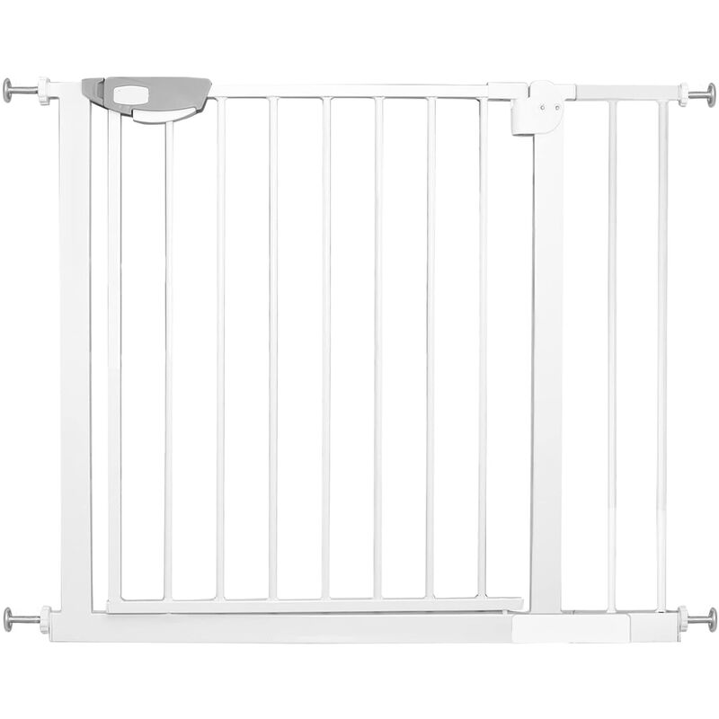 foto del prodotto cancello di sicurezza espandibile 85 94 cm chiusura magnetica automatica nessuna foratura scale per cani per bambini altezza porta 76 cm