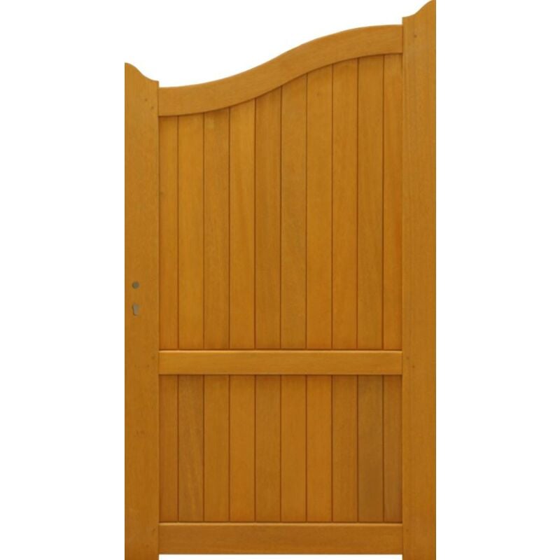 foto del prodotto cancello in legno pieno larghezza 1 m altezza 1,60 1,80