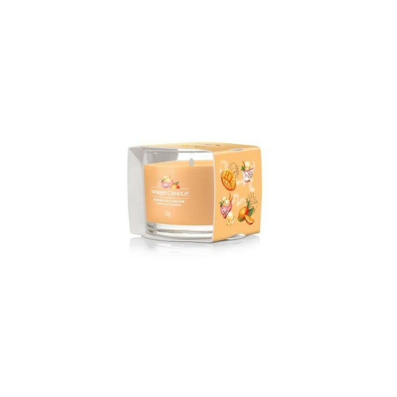 foto del prodotto candela a 1 stoppino mango ice cream yankee candle 37g