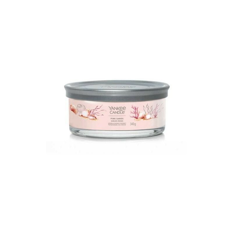 foto del prodotto candela a 5 stoppini pink sands yankee candle 340g