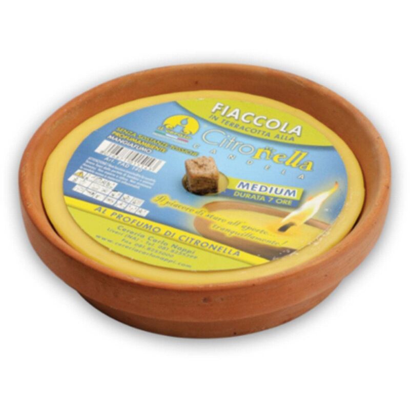 foto del prodotto candela alla citronella cm 16,5 nappi carlo 25 pz
