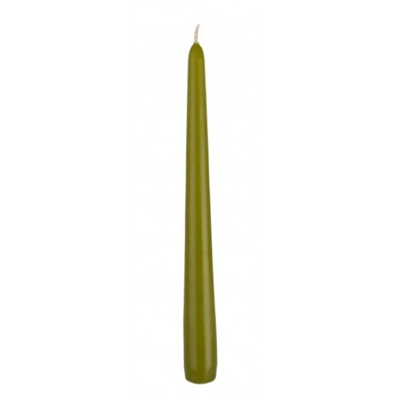 foto del prodotto candela basic conica verde 25cmbizzotto set 5 pezzi - bizzotto andrea