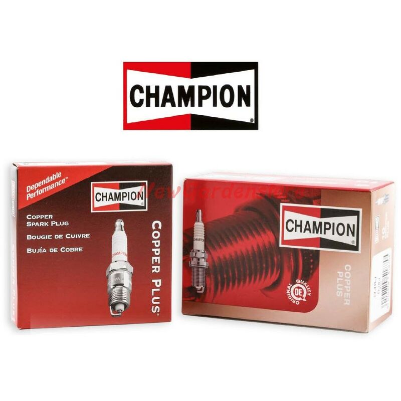 foto del prodotto candela champion rcj8 motore rasaerba tosaerba tagliaerba esagono 19 240118