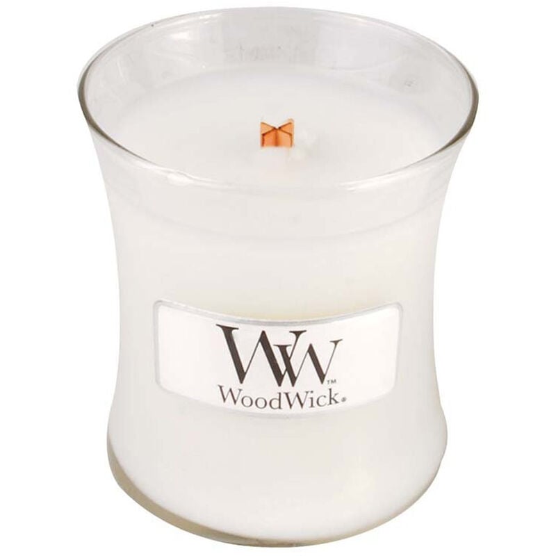 foto del prodotto candela clessidra piccola mini jar island coconut woodwick