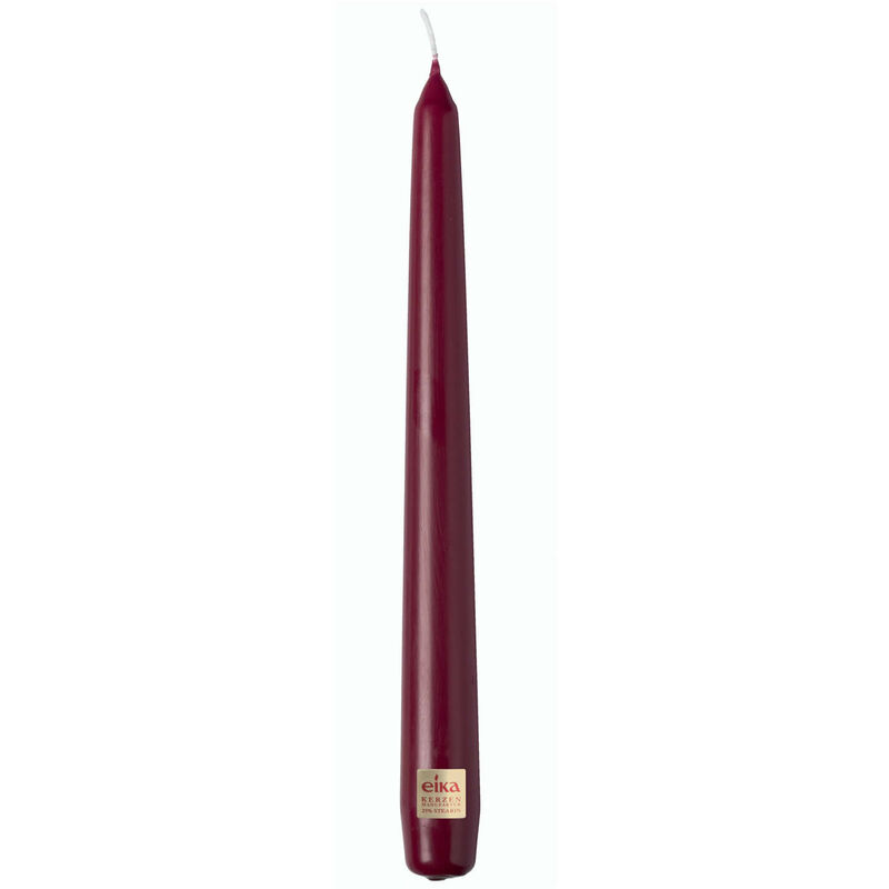foto del prodotto candela conica h25 wine red