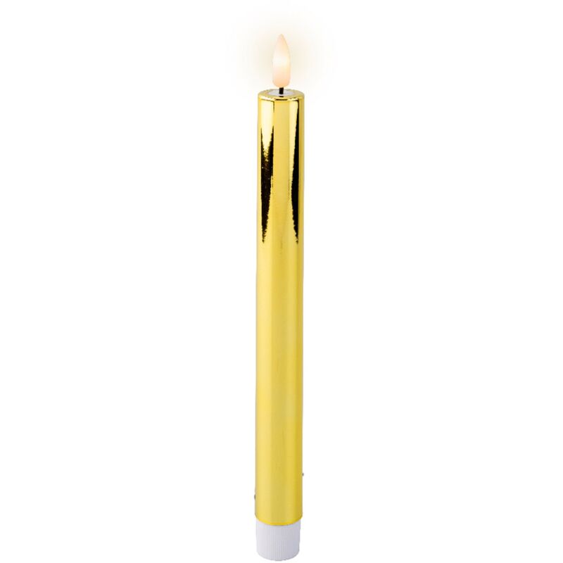 foto del prodotto candela decorativa a led decorazione natalizia, da 24.50 cm