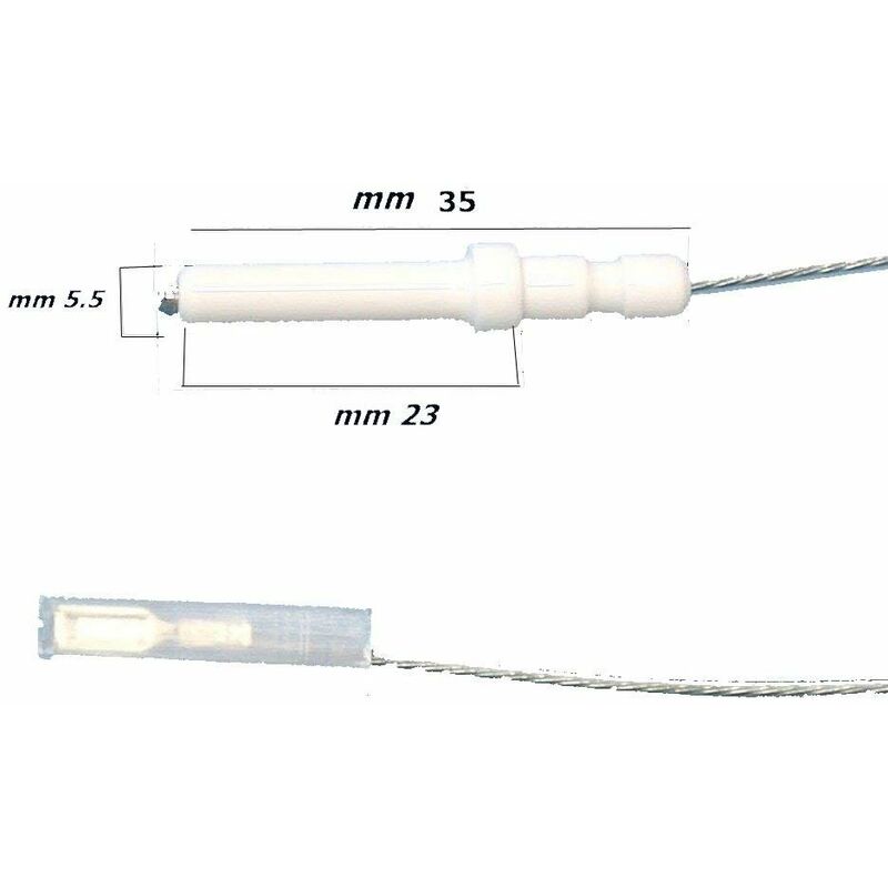 foto del prodotto candela di accensione cucina a gas adatta ariston indesit hot point h 3625 36.2