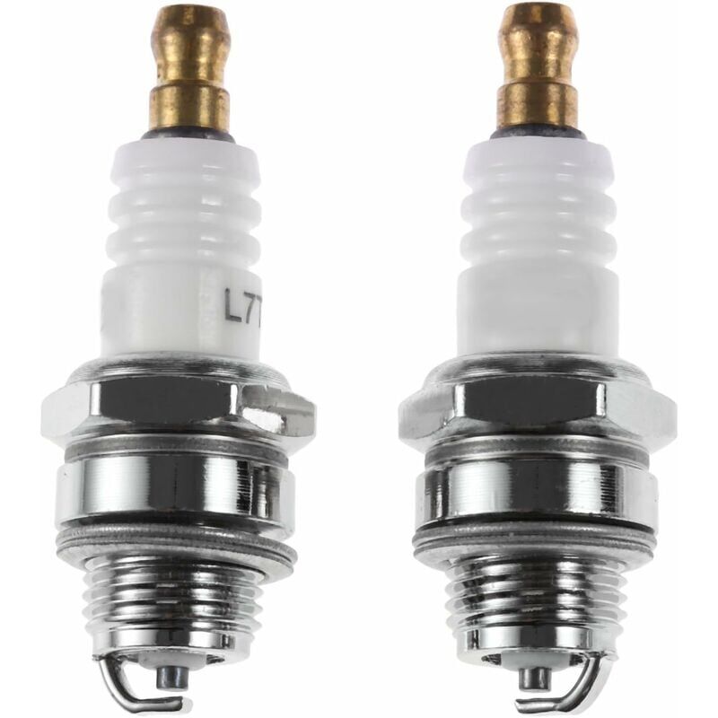 foto del prodotto candela di accensione l7t per motosega e decespugliatore per motore a due tempi, accessori per candele 430 520, accessori per motosega husqvarna, 2