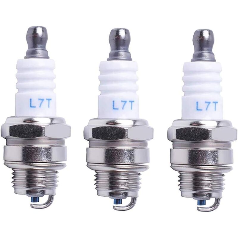 foto del prodotto candela di accensione l7t per motosega, tosaerba, motore piccolo, parti compatibili con hus qvarna rep ngk bpmr7a 4626 equivalente rcj6y champion