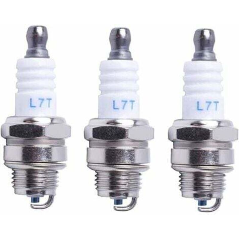 foto del prodotto candela di accensione l7t per motosega, tosaerba, motore piccolo, parti compatibili con stihl hus qvarna rep ngk bpmr7a 4626 equivalente rcj6y
