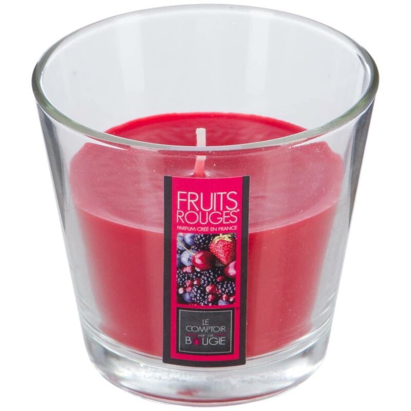 foto del prodotto candela di vetro profumata 135g frutti rossi atmosphera cr ateur d int rieur