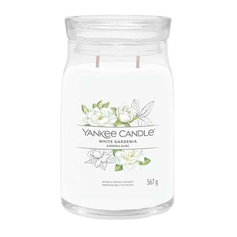 foto del prodotto candela grande signature white gardenia yankee candle