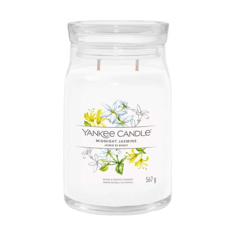 foto del prodotto candela in giara grande midnight jasmine yankee candle
