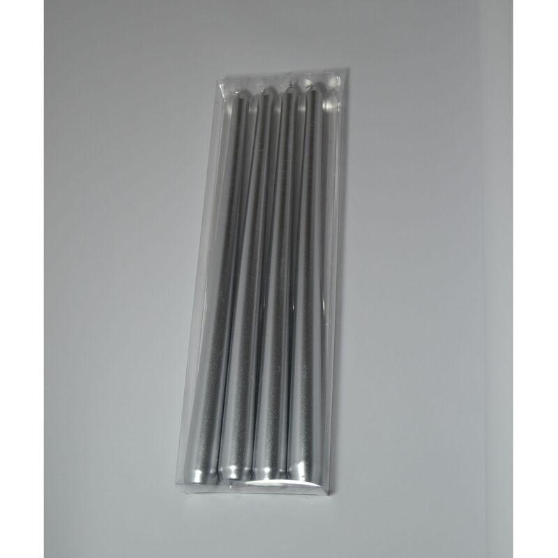 foto del prodotto candela liscia silver cm.30 4pz