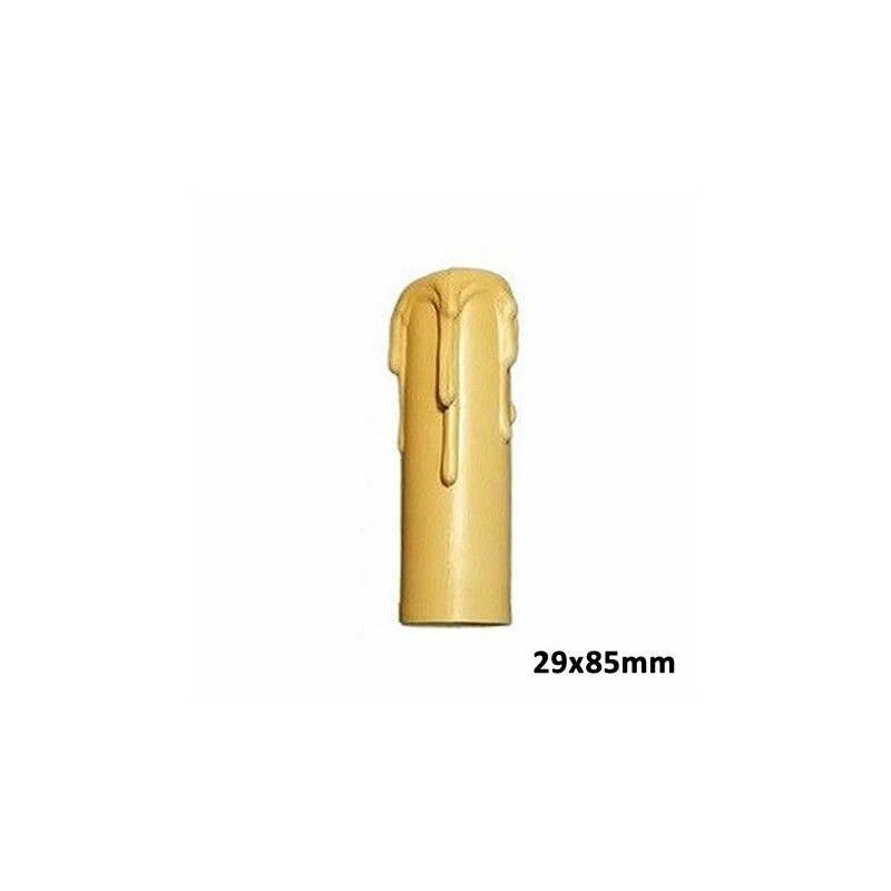foto del prodotto candela media per portalampada e14 crema solera 854c