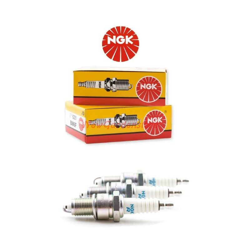 foto del prodotto candela ngk bpmr8y esagono 19 240216 rasaerba decespugliatore motosega