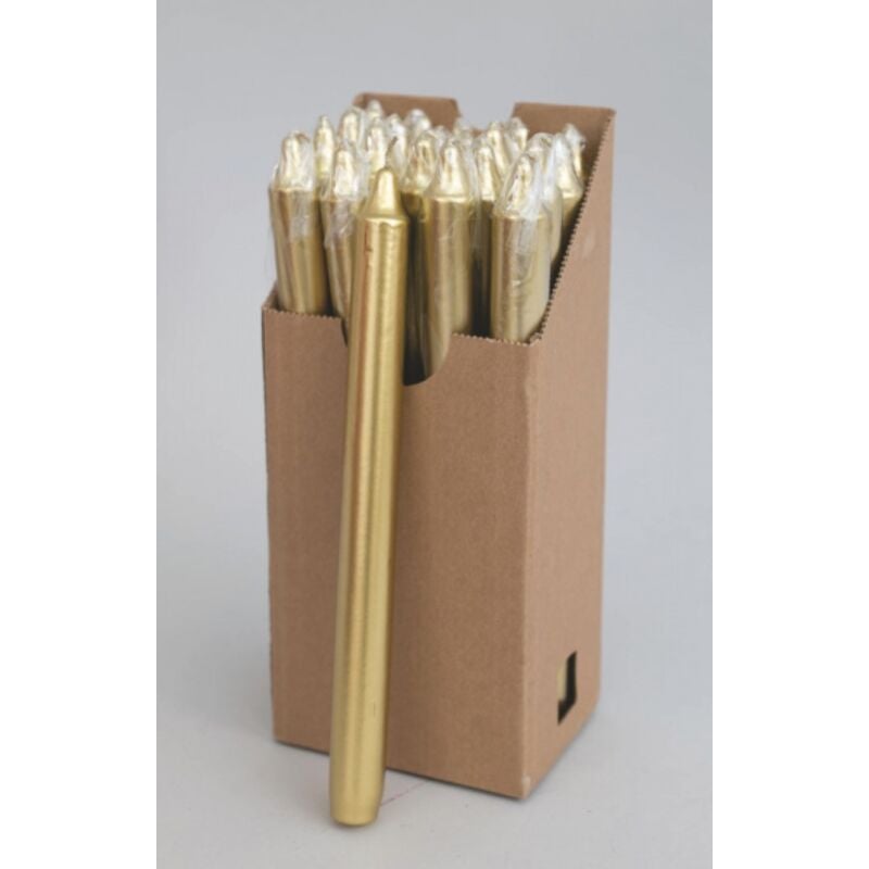 foto del prodotto candela oro 1,5x25 cm