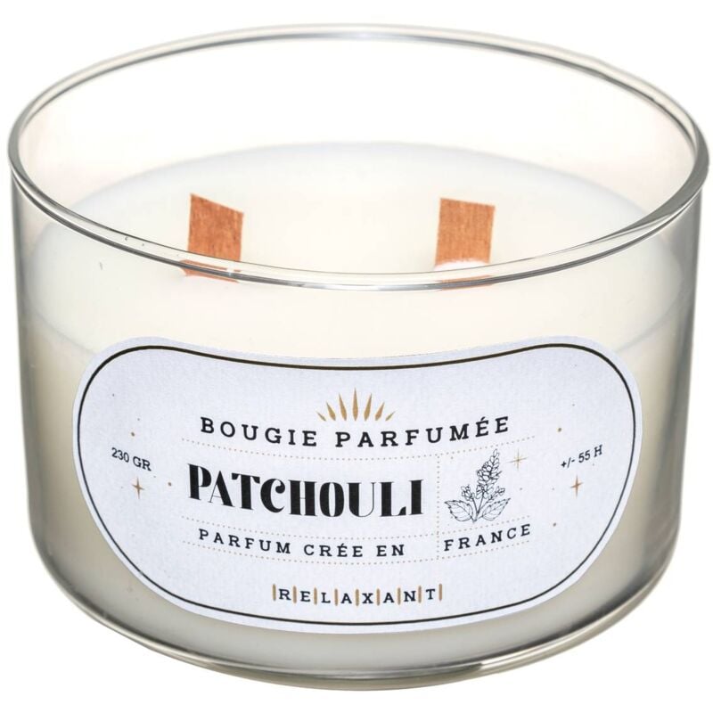 foto del prodotto candela profumata al patchouli snow 470g atmosphera cr ateur d int rieur