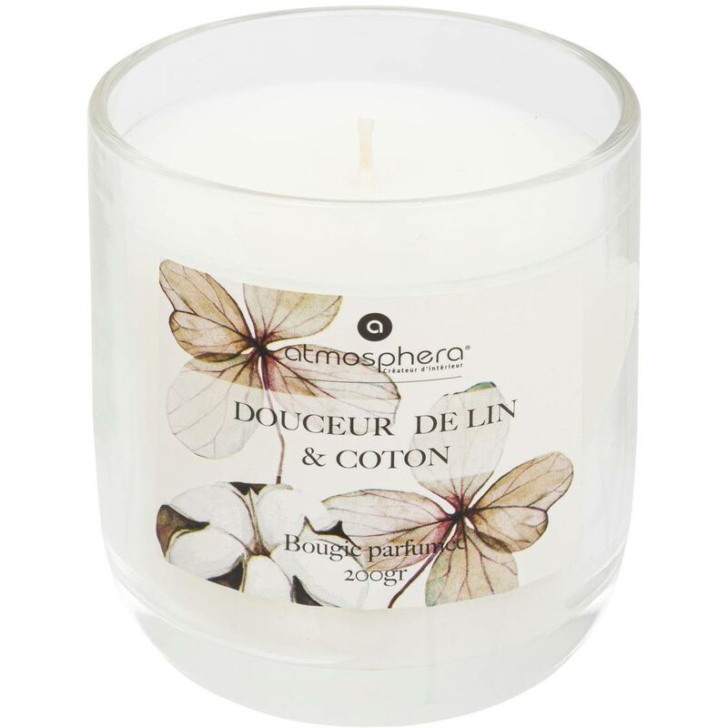 foto del prodotto candela profumata cloche oudy 200g fiore di cotone atmosphera cr ateur d int rieur