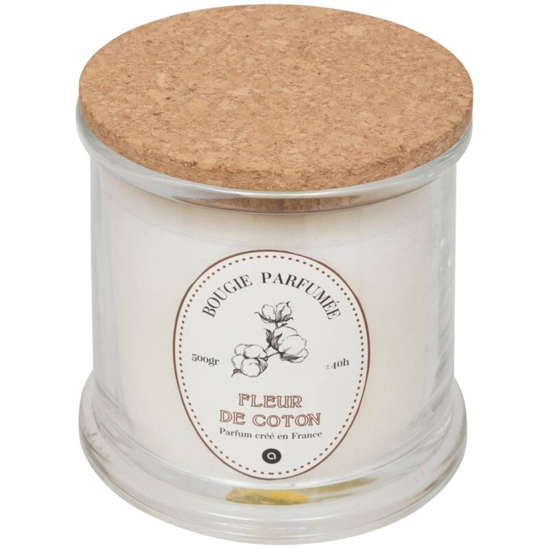 foto del prodotto candela profumata hapo 500g cotone atmosphera cr ateur d int rieur