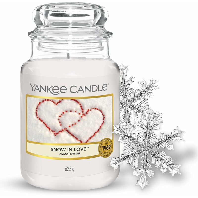 foto del prodotto candela profumata in giara grande amore invernale durata fino a 150 ore regalo perfetto per le donn yankee candle