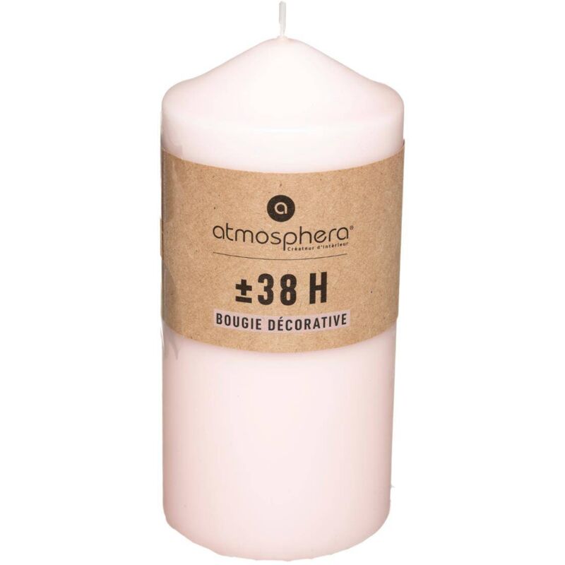 foto del prodotto candela rosa chiaro 355 g atmosphera cr ateur d int rieur