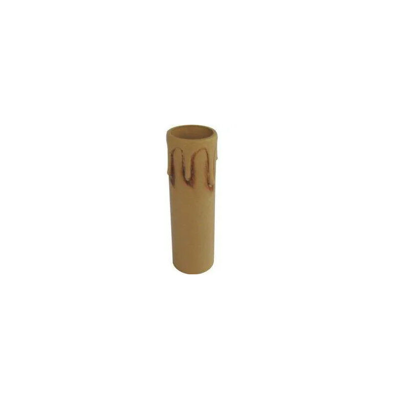 foto del prodotto candela rustica e14, altezza 6,5 cm