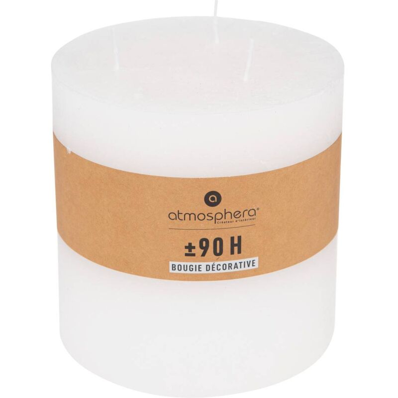 foto del prodotto candela rustica olia 3 stoppini bianchi 1,9 kg atmosphera cr ateur d int rieur