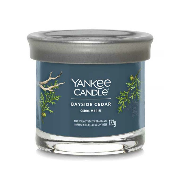 foto del prodotto candela tumbler piccola bayside cedar yankee candle