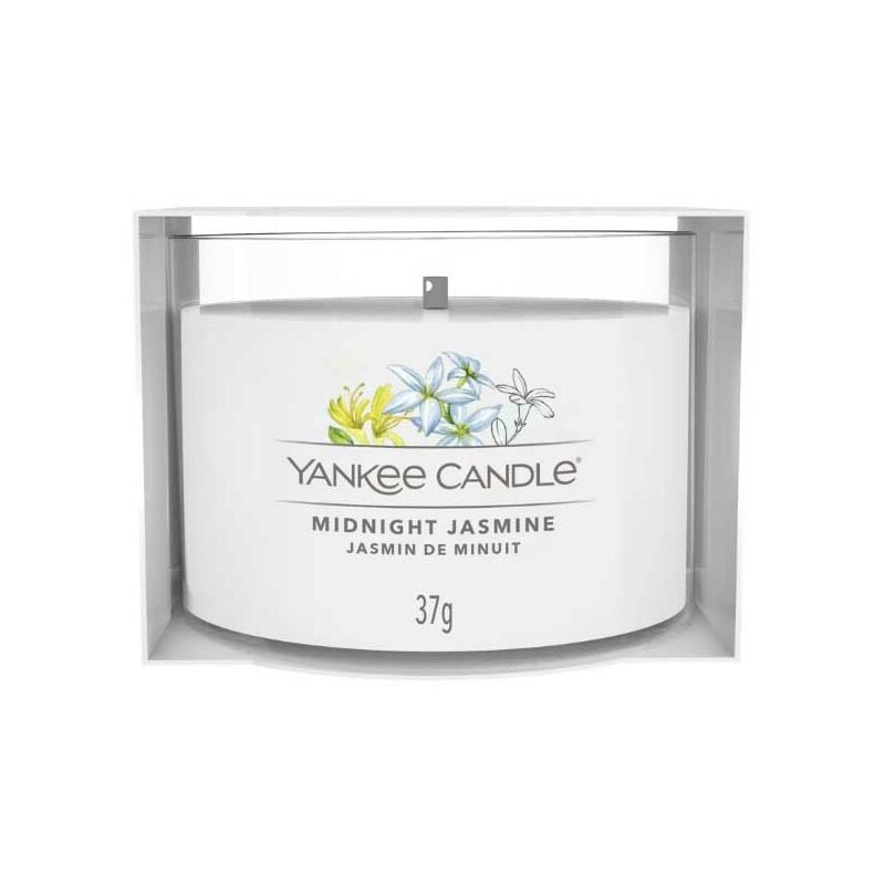 foto del prodotto candela votive in vetro singola midnight jasmine yankee candle