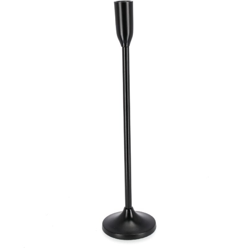 foto del prodotto candelabro elegantly con diverse misure realizzato in metallo 10 x h 44cm nero