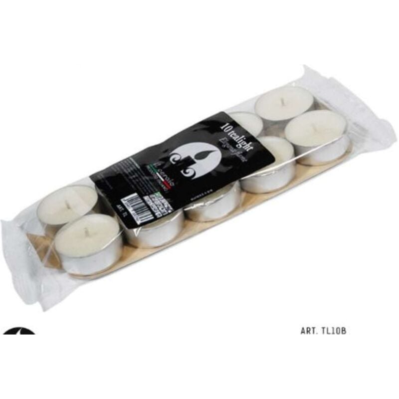 foto del prodotto candele tea light 10pz bianco tl10b c.nappi