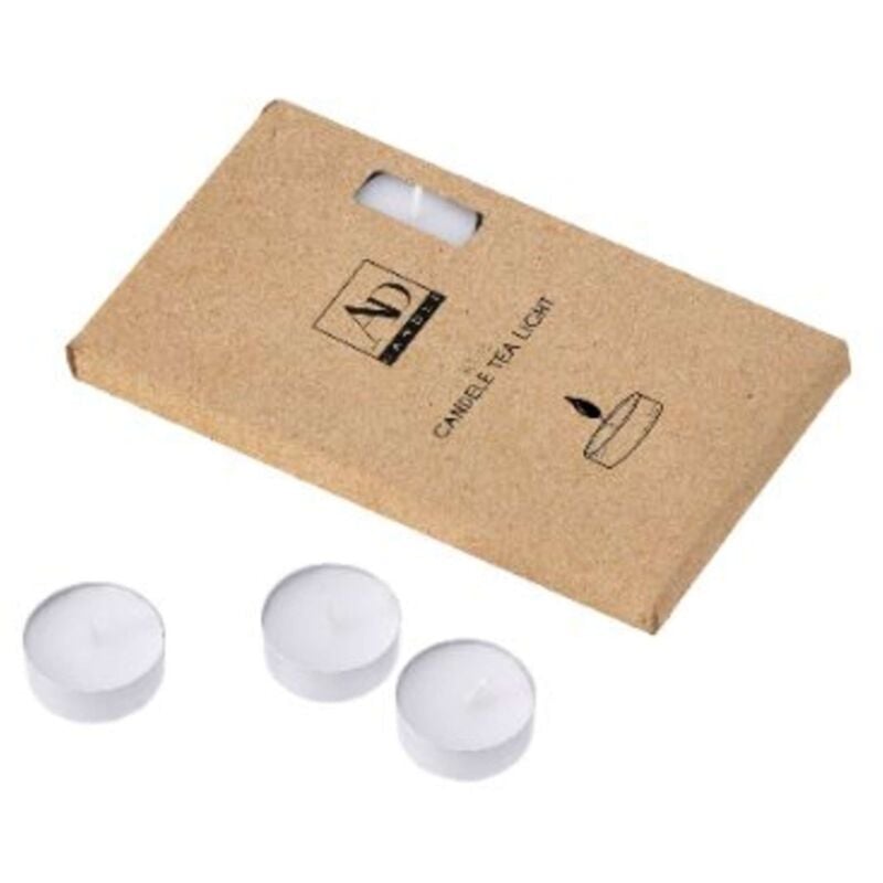 foto del prodotto candele tea light 15 bianche 100436 ad