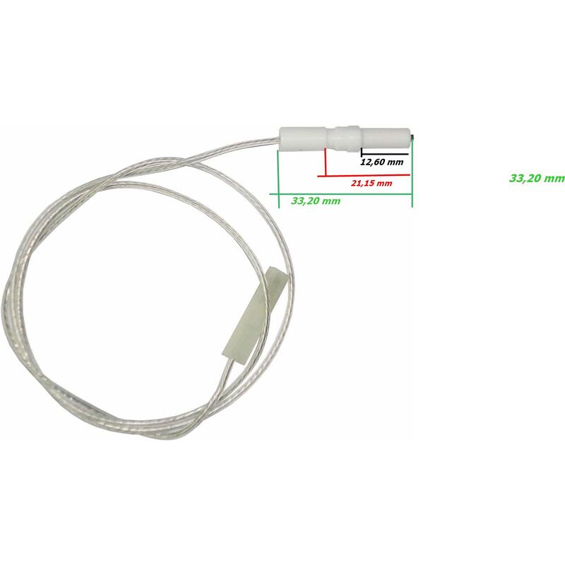 foto del prodotto candeletta accensione electrolux 3570698047 3570214183 originale 48.10