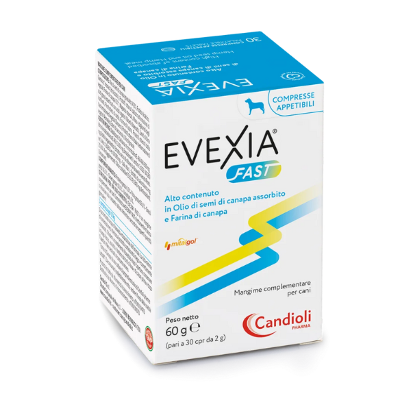 foto del prodotto candioli pharma evexia fast compresse 30 compresse 1 ordine scegli lo sconto bzr5 bzr20 200 punti fedelt 