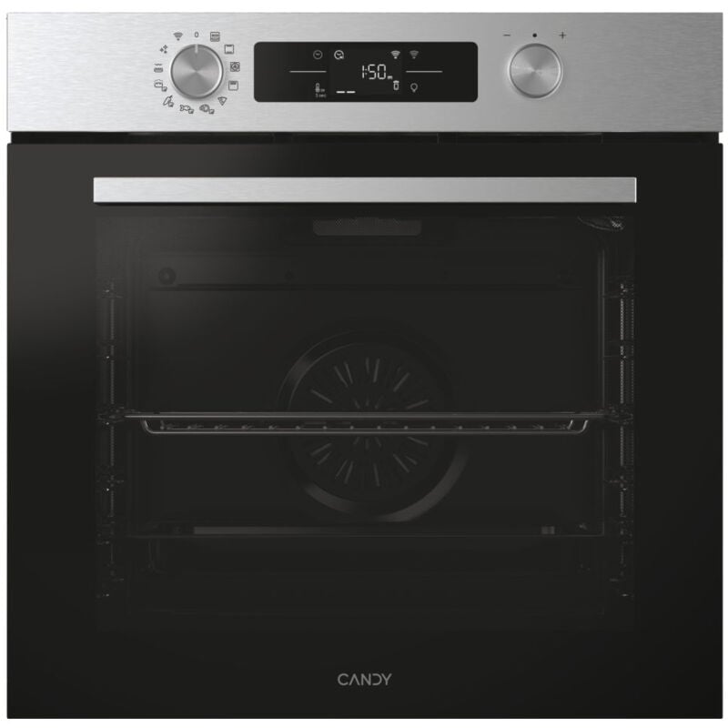 foto del prodotto candy ca6 n5b3eytx. dimensione del forno largo, tipo di forno forno elettrico, capacit interna forno totale 78 l. posizionamento