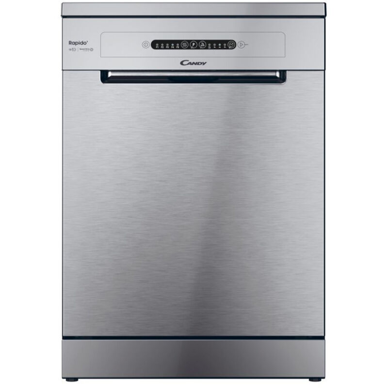 foto del prodotto candy - cf 3e9e0x. posizionamento dell'apparecchio libera installazione, dimensione dimensione massima 60 cm , colore della porta acciaio inox.