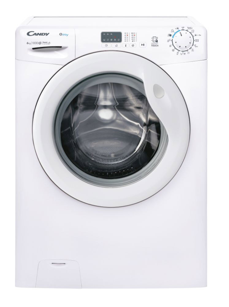 foto del prodotto candy easy ey4 1061de 1 s lavatrice caricamento frontale 6 kg 1000 giri min bianco