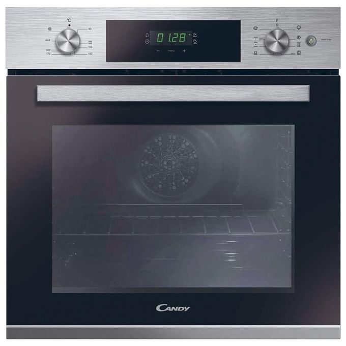 foto del prodotto candy fct615x 1 smart steam forno da incasso elettrico ventilato, 70 l, classe a, funzione vapore, grill, acciaio inox