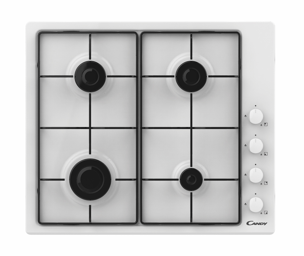 foto del prodotto candy idea chw6lww bianco da incasso 60 cm gas 4 fornello i 