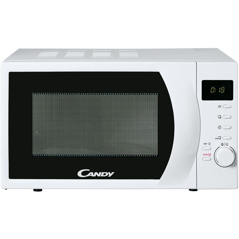 foto del prodotto candy idea forno a microonde 20 litri, 700w, 13 programmi di cottura, funzioni defrost e start express, child lock, app hon, libera installazione,
