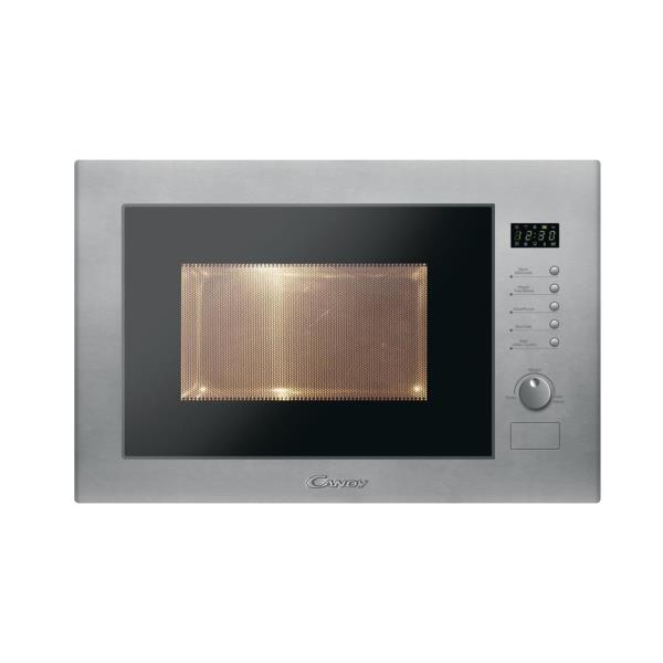foto del prodotto candy mic25gdfx acciaio inox microonde con grill da incasso 25 l 900 w