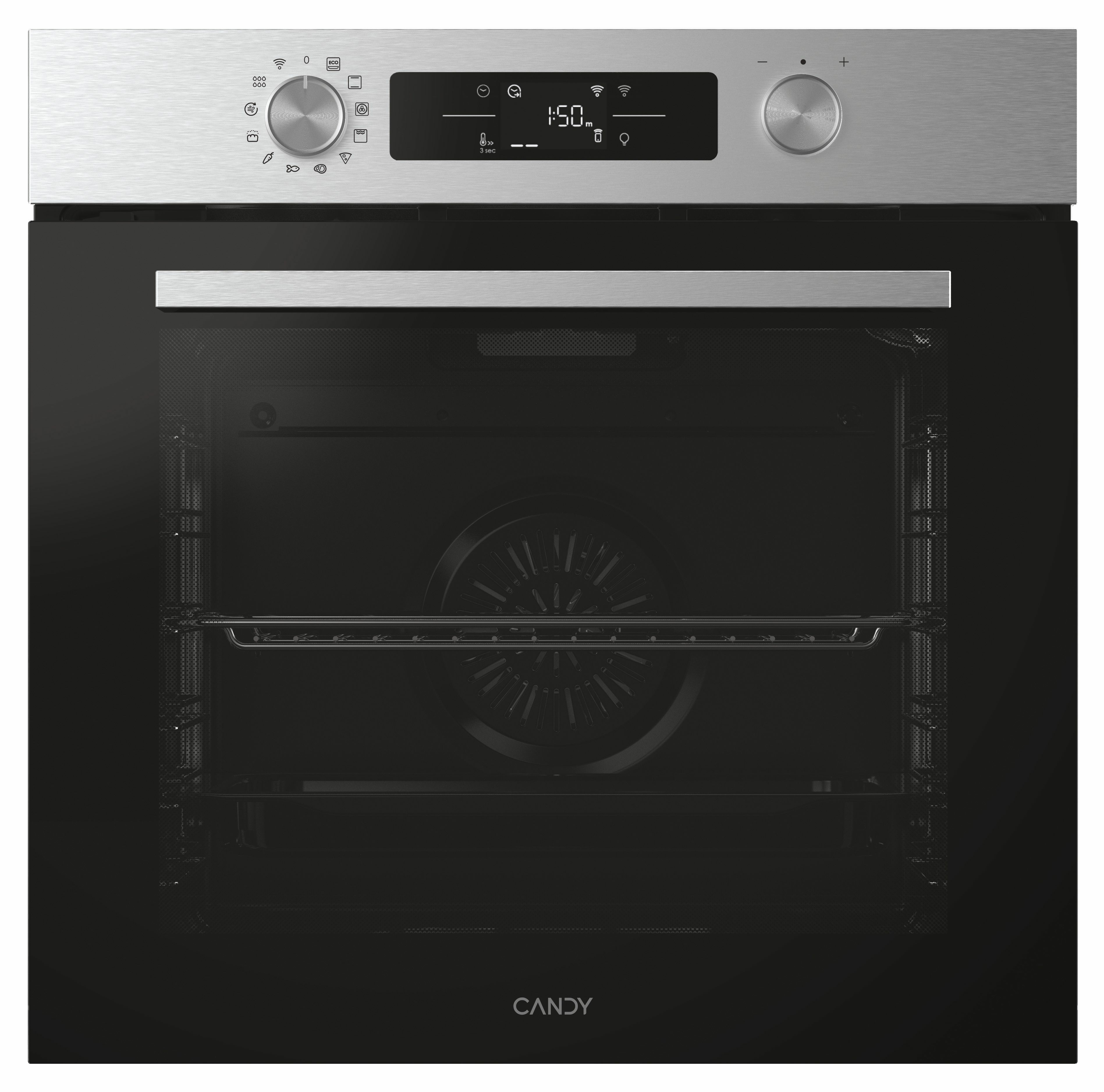 foto del prodotto candy moderna ca6 n3b1htx 78 l nero, acciaio inox