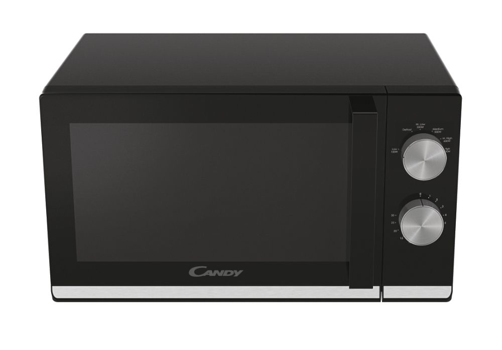 foto del prodotto candy moderna cmw20tnmb nero solo microonde superficie piana 20 l 700 w