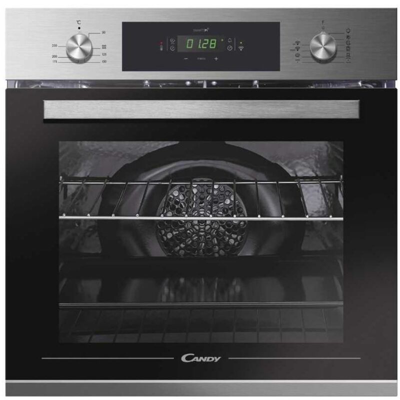 foto del prodotto candy moderna fcp815x e0 e. dimensione del forno media, tipo di forno forno elettrico, capacit interna forno totale 70 l. posizionamento